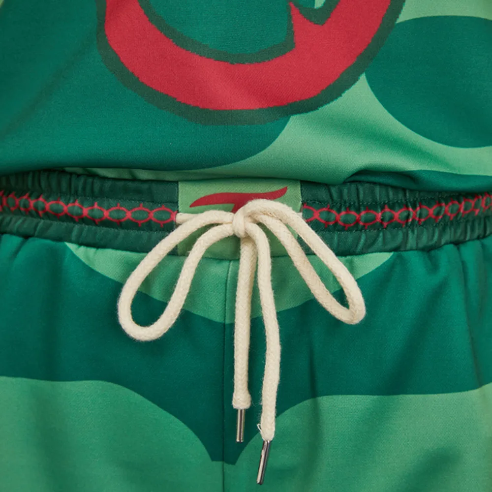 Goat Will Cosplay Green Team Jersey Costume Printed Sports Clothes Suit Fantasy Men Top Pants Outfits Halloween Carnival Party view 5