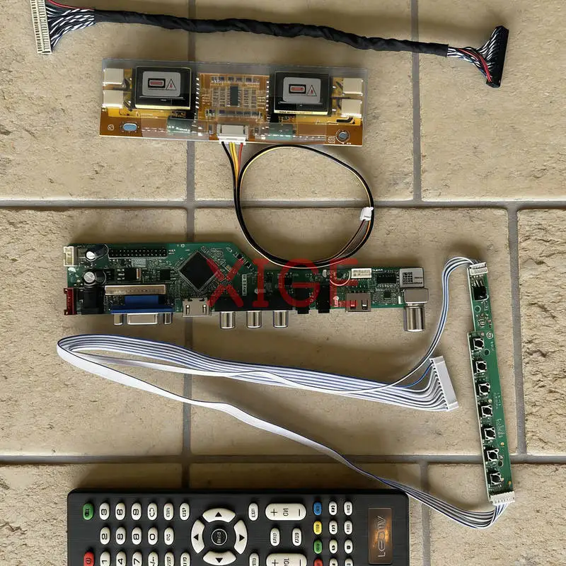 

Screen Controller Board Fit HSD170ME13 M170MNE1 HT170E01 HT170EX1 USB+AV+VGA+HDMI 1280*1024 30 Pin LVDS 1280x1024 4-CCFL Kit DIY