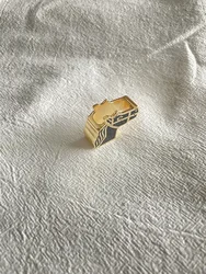 Cadrige Ring Schall dämpfer Ring halter Quadriage Pferd schwarz Gold Schal Schnalle Silber Schal Zubehör Schmuck Schals Ringe