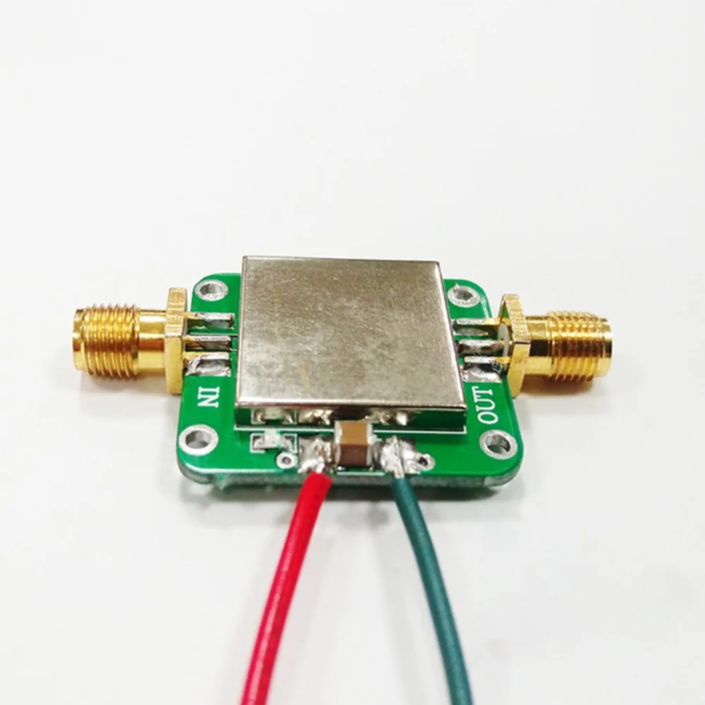 50MHz–6GHz Low Noise RF Amplifier, 20dB Gain, USB Power Supply Port, Compatible with HackRF One