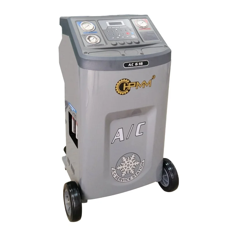 Recycling Recharging Ac Refrigerant Recovery Machine AC R134a Freon Recovery Machine