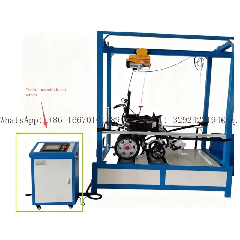 Stroller Wheel Fatigue Testing Equipment Multi-Roller Fatigue Tester Structural Stability Testing