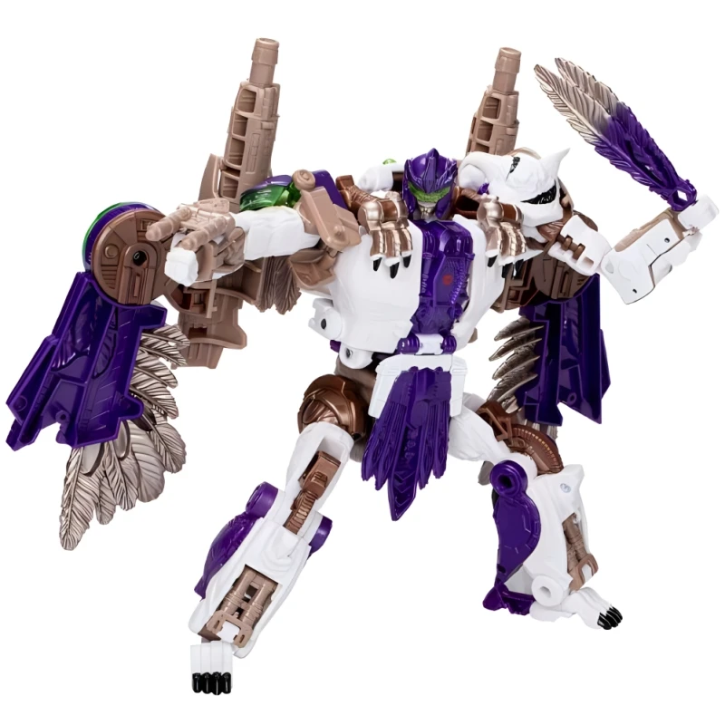 In Stock Transformed Toys Handed Down Series Heritage Tiger Eagle Leader Level Overseas Version 20 Cm F8550 Collection Model