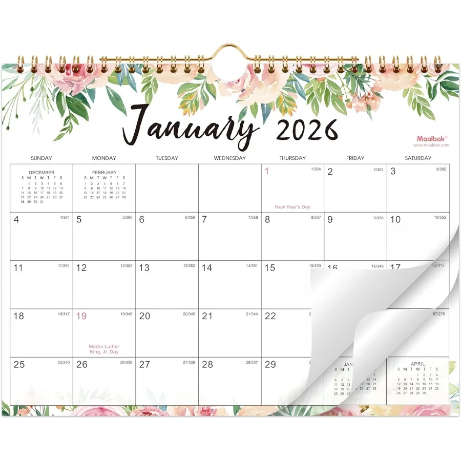 2026 Calendar JAN 2026 DEC 2026 Wall Calendar 2026 11
