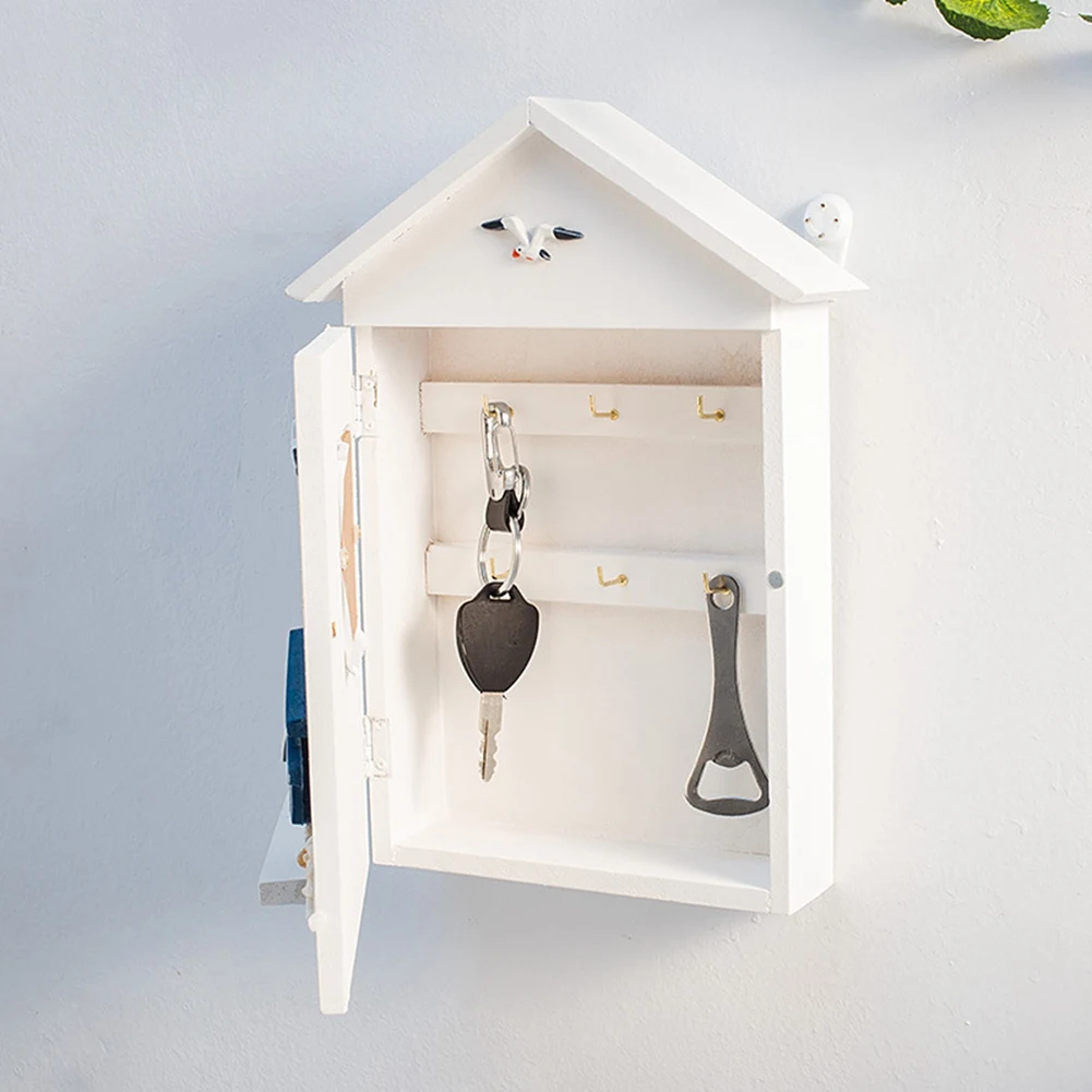 

Versatile Creative Decoration in the Ocean Key Box Key Storage Box Lighthouse