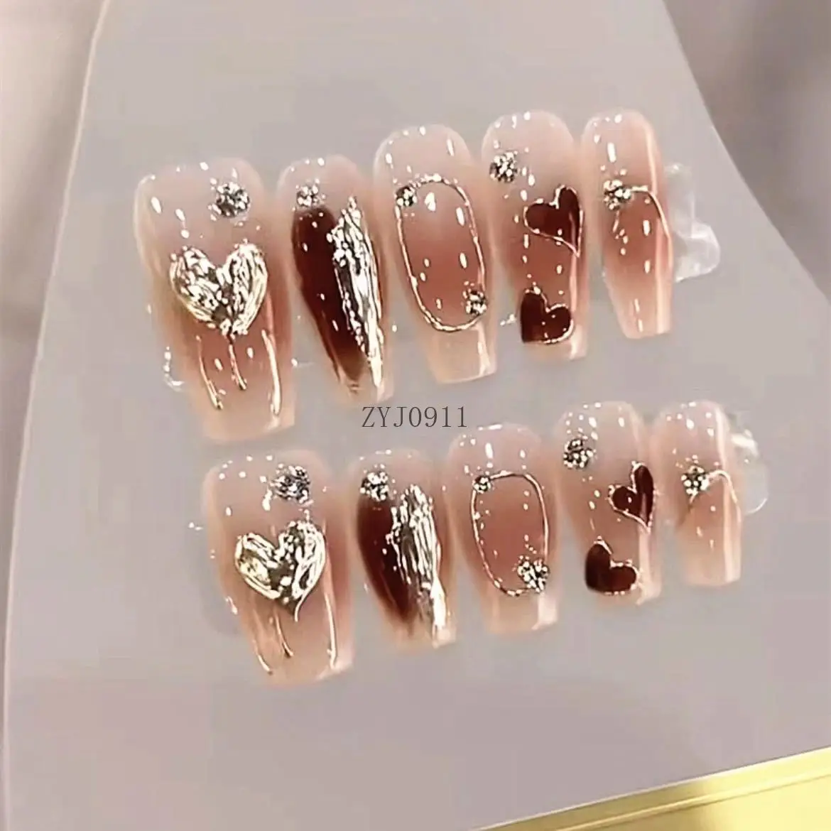 

Pure handmade phototherapy manicure Love Maillard reusable manicure patch removable
