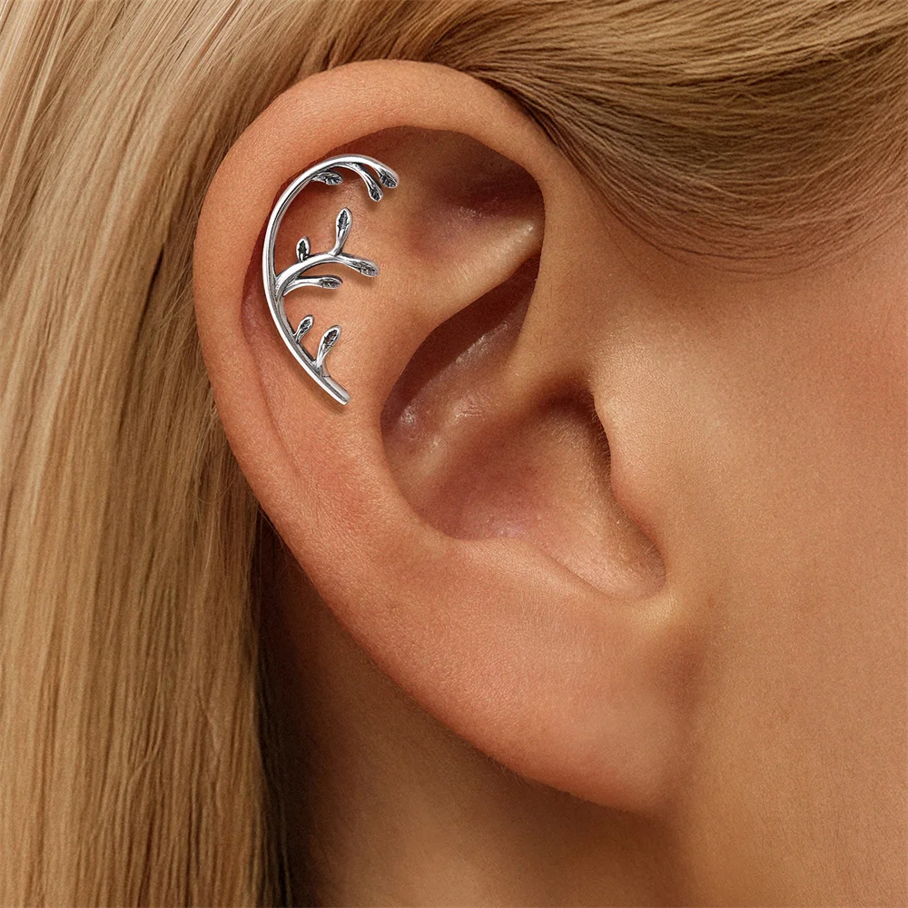 CANNER 1 Stück 925 Sterling Silber Gotischer Blumen-Ohrstecker für Damen, Europa und Amerika, Vintage-Ohrstecker, Geschenk – Detail 22