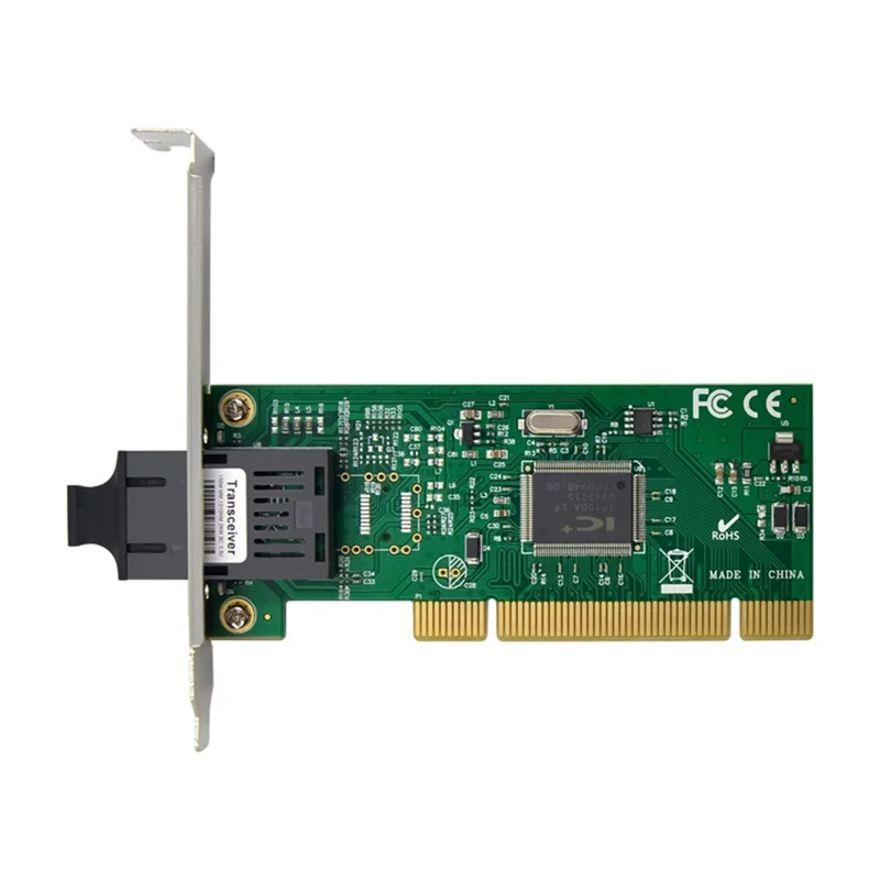 PCI IC Plus IP100A Single Port Fast Ethernet Network Card 100Mbps Fiber Optic Network Card Ethernet Adapter