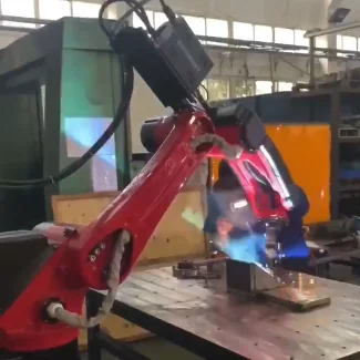 BORUNTE BRTIRWD1506A 6-Axis Welding Robot with PLC & Gearbox IP54 Rated for MIG/MAG/TIG/ARC/LASER Welding 3D Vision 4kW