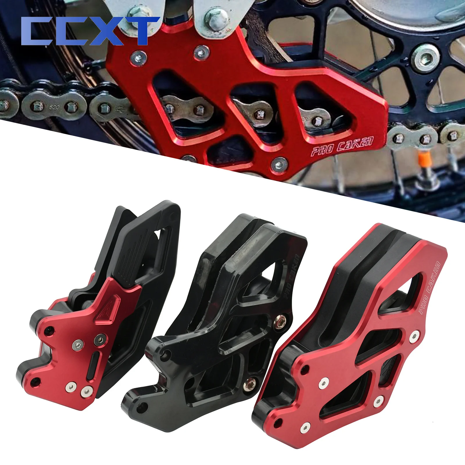 Motorcycle CNC Aluminum Chain Guide Guard Protector For Honda CRF150F CRF230F CRF250F CRF250L CRF250M CRF300L RALLY Universal