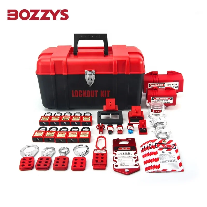 Industrial Equipment Personal Lockout Toolbox Kit Combination for Overhaul of  Lockout-tagout Allows to Add the Locks