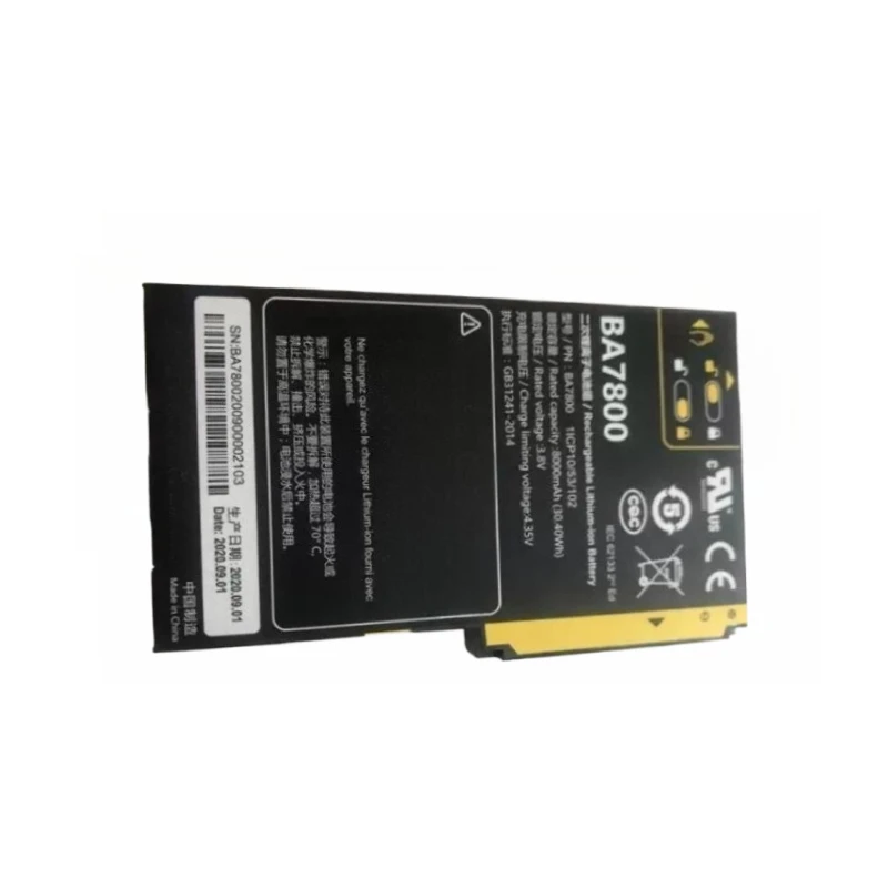 Nuevo BA7800 3,8 V 8000mAh de alta capacidad para Jisibao A8 BA7800 BA7800S GPS batería