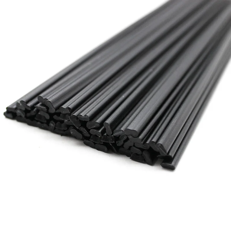 Black ABS PP PE Plastic Welding Rods Stick