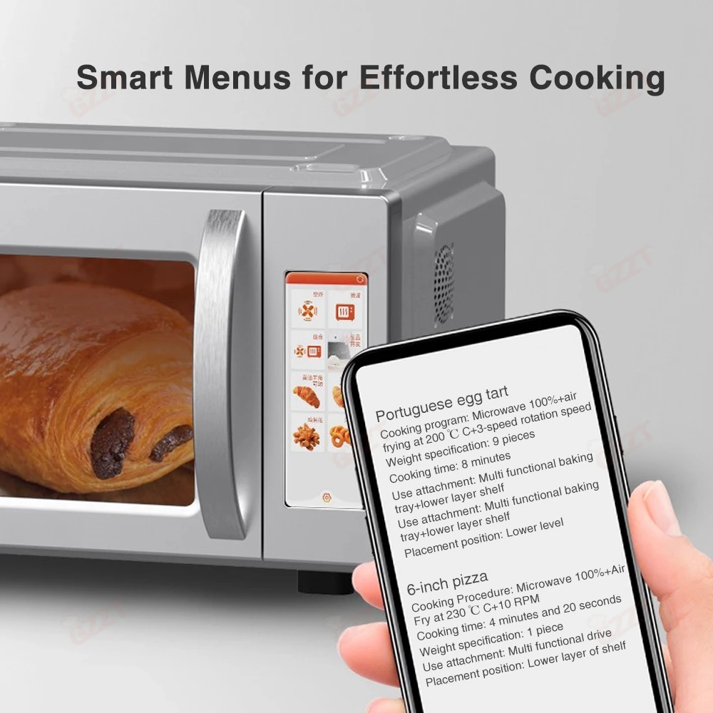 Horno de Convección Comercial 3 en 1 OEM, Freidora de Aire Rápida de 17L con Grill