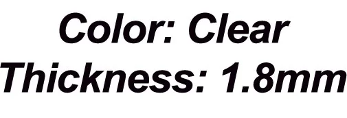 Variant: clear thickness18
