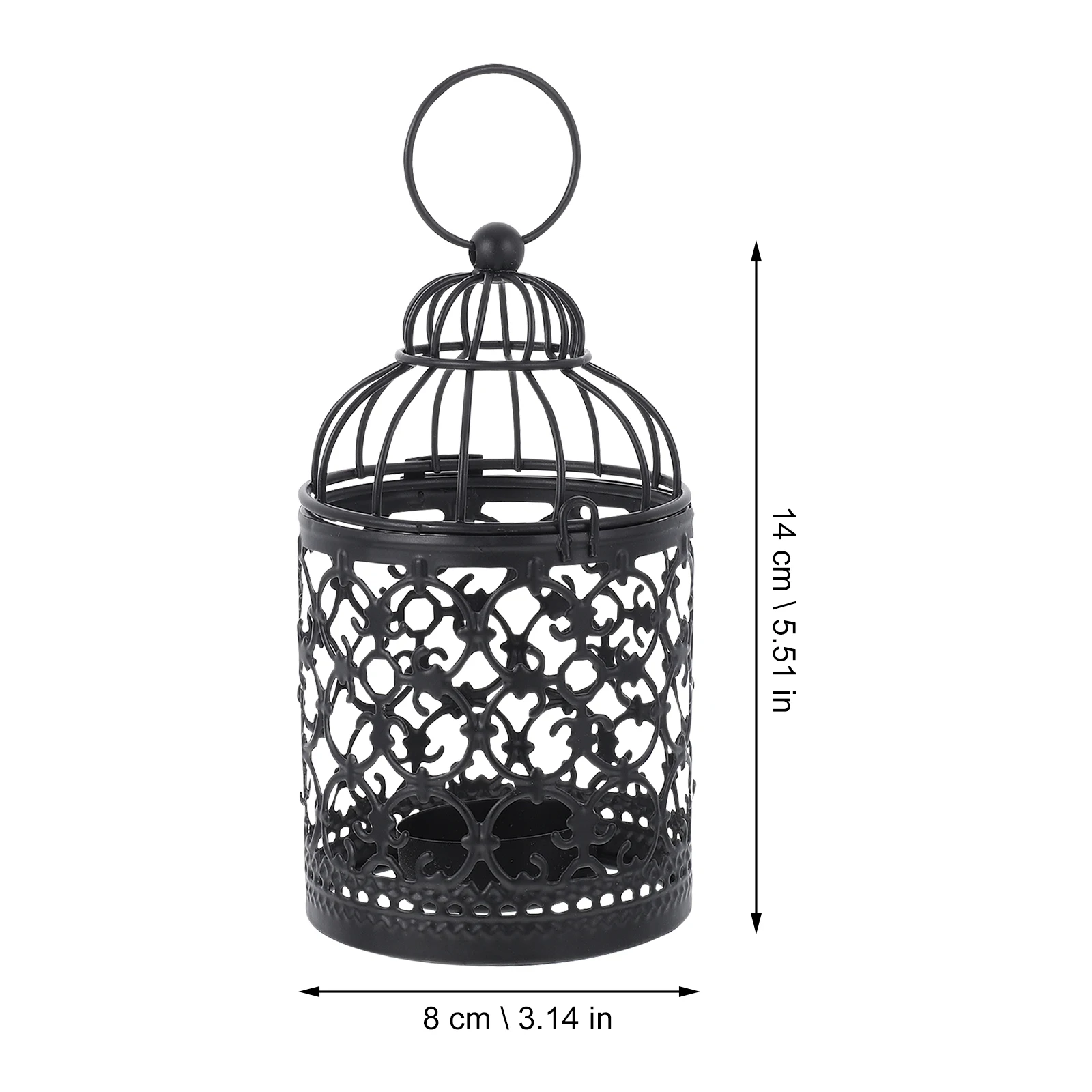 Creative Hollow Birdcage Candlestick Unique Holder Chic Stand bird cage holder home decoration decoration