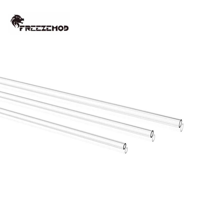 FREEZEMOD Komputerowa rurka PETG o średnicy zewnętrznej 12/14/16mm, przezroczysta rurka do chłodzenia wodnego, klasa A, 500mm, 2 sztuki/opakowanie — zdjęcie produktu 3