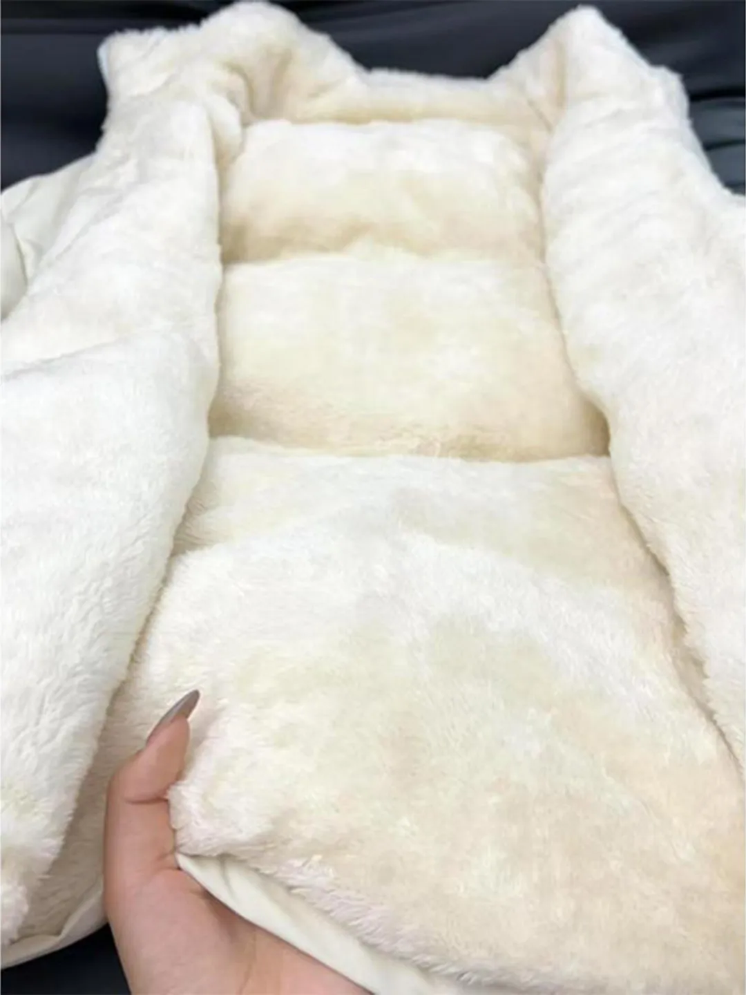 14+ winter child kids girls thick velvet warm snow wear coat Cotton-padded jacket