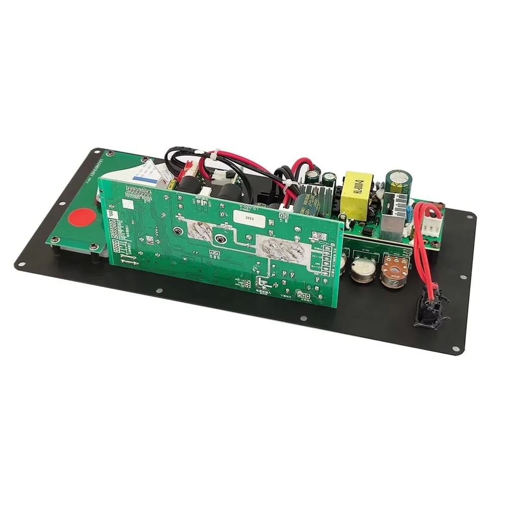 12V 110V 220V Bluetooth cyfrowy 150W płyta wzmacniacza dla 6-12 Cal Panel głośnikowy z mikrofonem gitara Home Audio DIY
