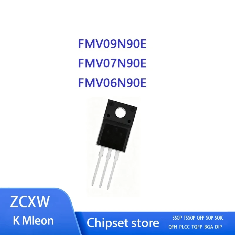 10PCS/LOT  FMV09N90E 09N90E FMV07N90E 07N90E FMV06N90E 06N90E TO-220F 9A 900V