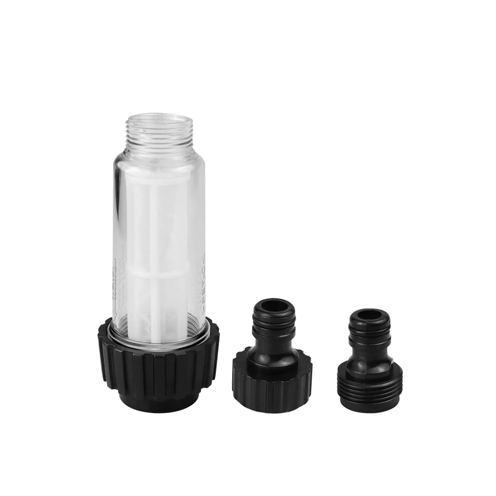 

Multifunction Use High Pressure Washer Transparent Filter Reusable and Cleanable Fully dismantable and cleanable Washer Filter