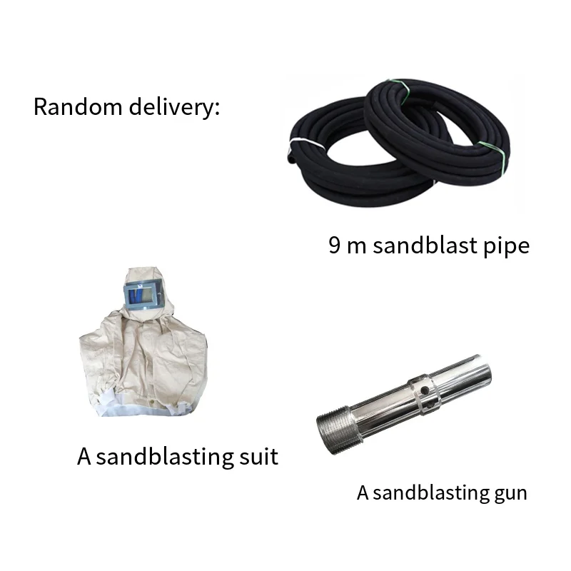 

Dry Wet Sandblasting Dustless Sandblaster Sand Blasting Equipment Machine