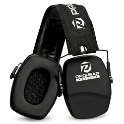 ZOHAN Shooting Hearing Protector Professional Safety Earmuff Passive Noise Canceling Defenders Portable Headset NRR 26dB for Gun