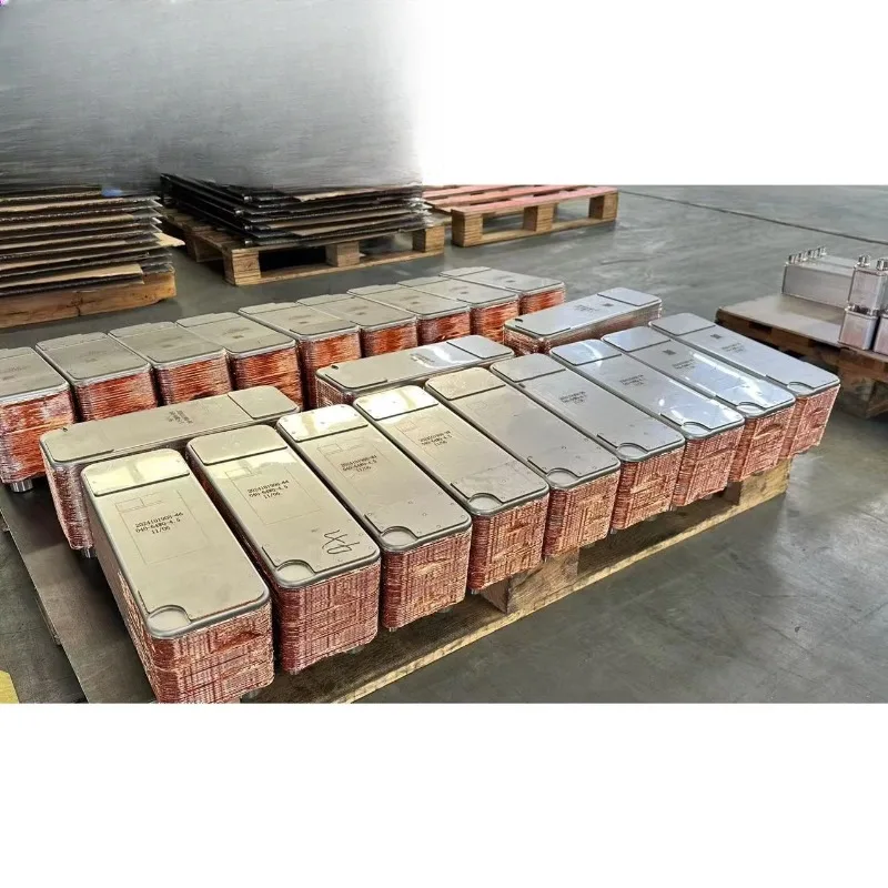 

dsRefrigerant R22, R407A, R410A Condenser Central Heating Copper Brazed Plate Heat Exchanger