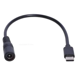 DC Type-c Female To 5.5*2.1 Female Cables 5521 Power Jack DC Power Conector 5.5x2.1 Adapter USB Type C Converter