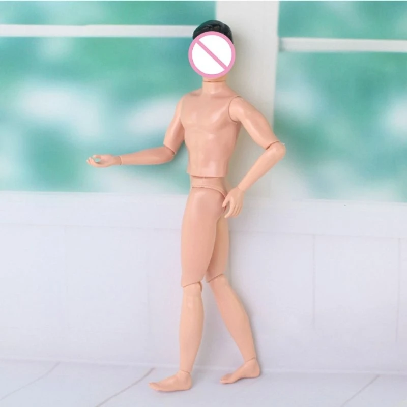 5Pcs 14Moveable Ball Jointed for Doll for Prince for Doll 1/6 Dolls Boyfriend for Naked Male for Doll for Teens Interacti