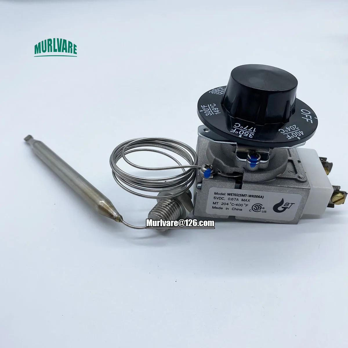 Deep Fryer Parts Temperature Control 200-400F 1/4\