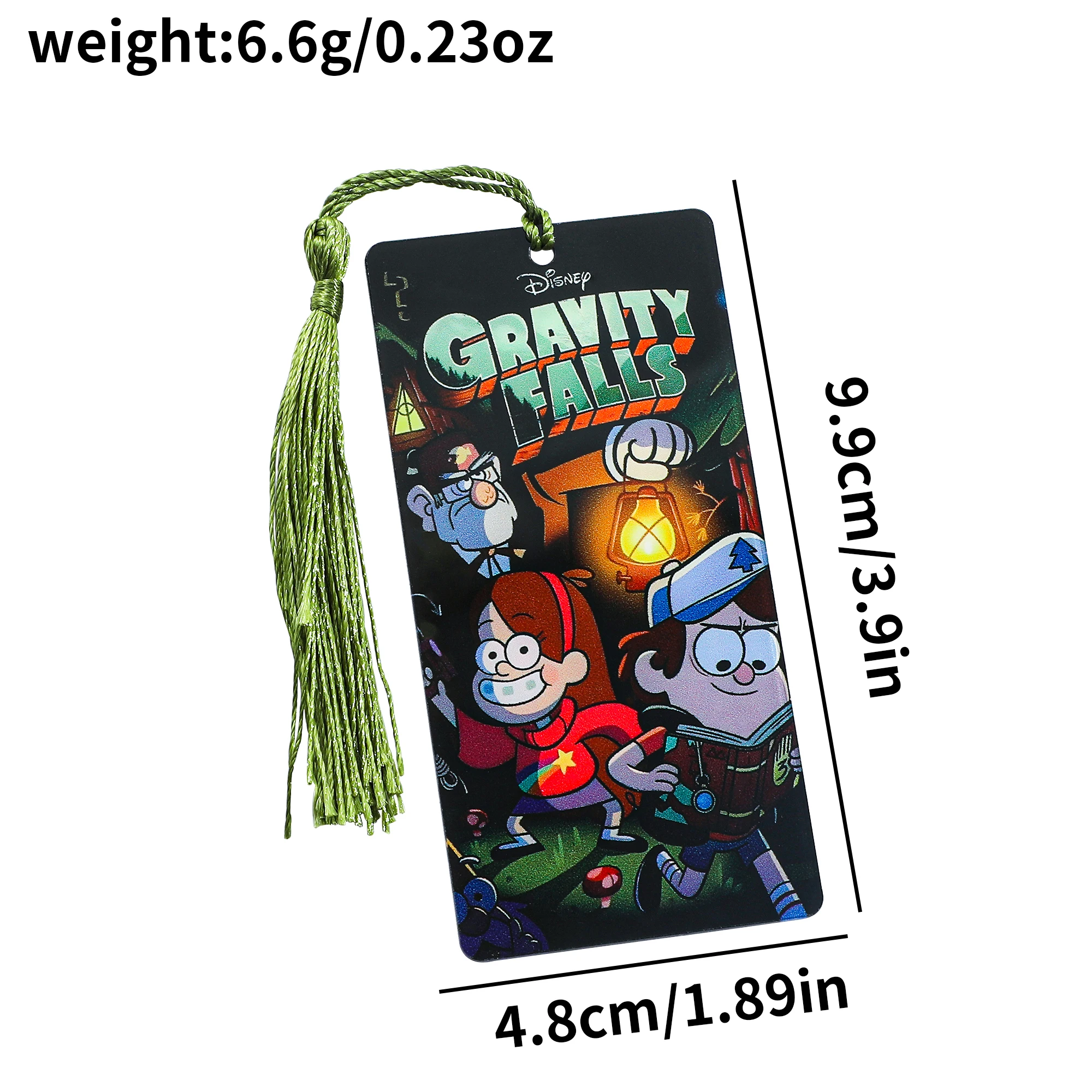 1Pcs Cartoon Dand World Bookmark Acrylic Bookmark Reading Marker for Game Fans Friends Holiday Gifts for Halloween, Christmas