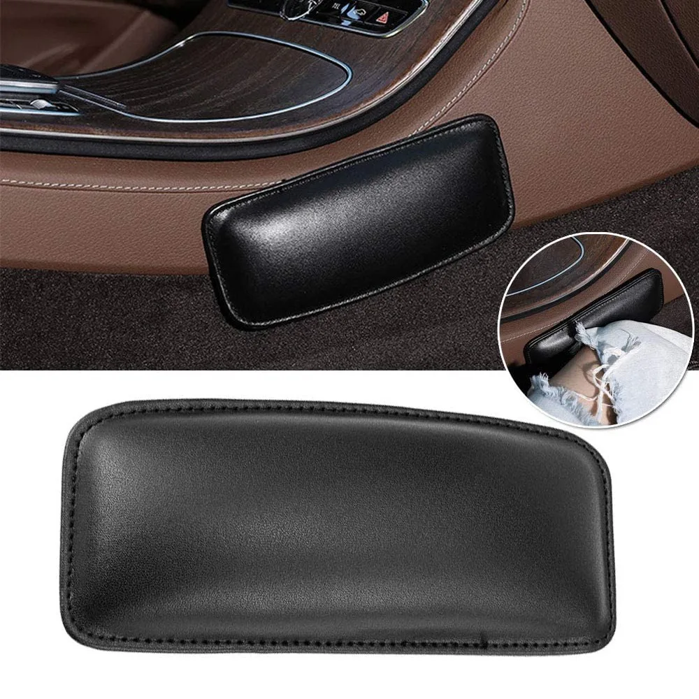 Universal Car Armrest Cushion Automotive Soft Leather Center Console Knee Pad Door Armrest Elbow Pad Comfort Pillow,1PCS