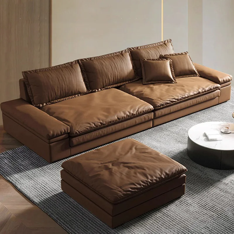 

Living Room Lounger Sofas Leather Lazy Modern Lounge Sofa Luxury Designer Elegant Salas Y Sofas Muebles Economicos Furniture