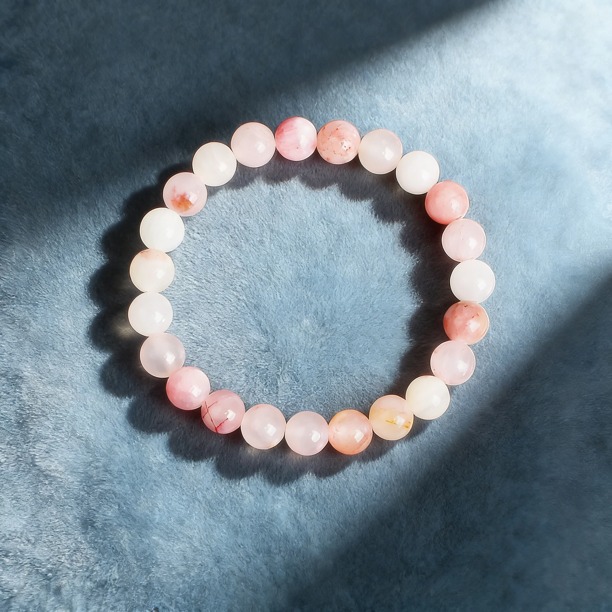 Natürliches Morganit-Armband,  – Gemstone Bracelet Healing Bewertung und Preis