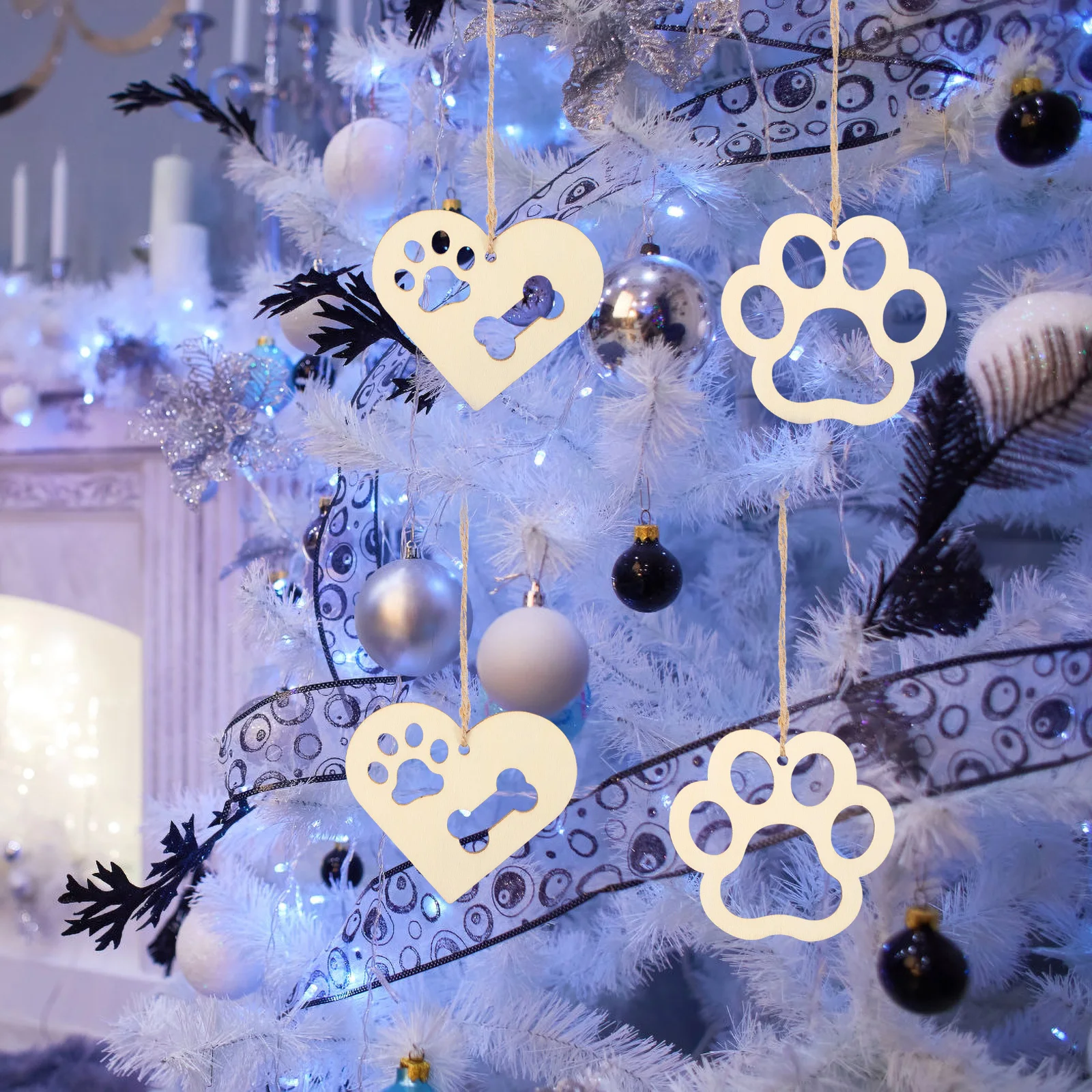 

1 set Heart Wood Cutouts Smooth Diy Tags For Painting Crafts Thanksgiving Decor Kids Handicraft Wooden Adornments Gift