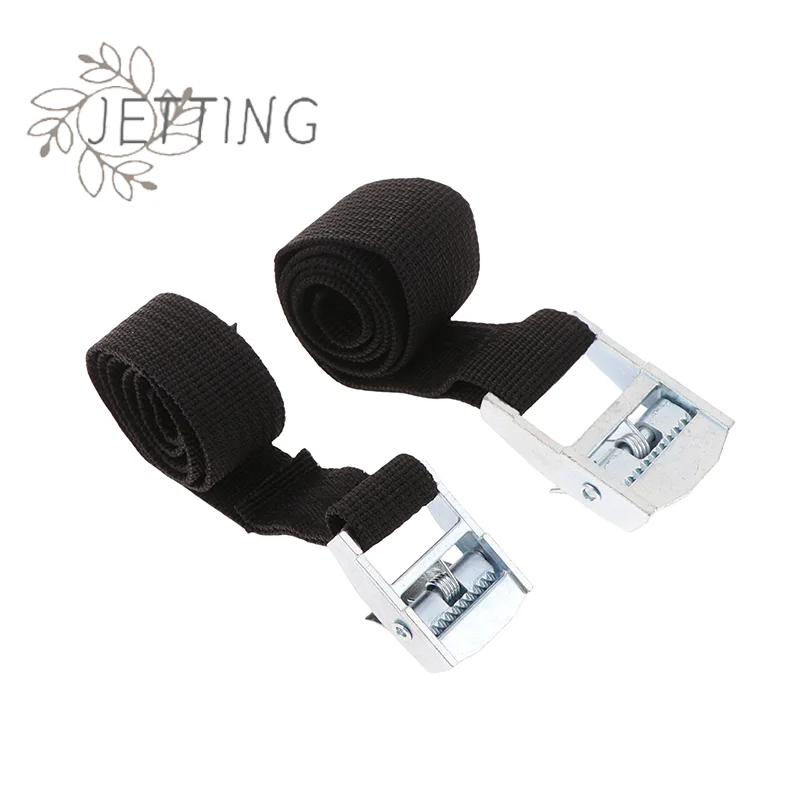 Hot Buckle Tie-Down Belt Cargo Lashing Strap For Car Motorcycle Bike With Metal Buckle Tow Rope Strong Ratchet Luggage Bag Belt
