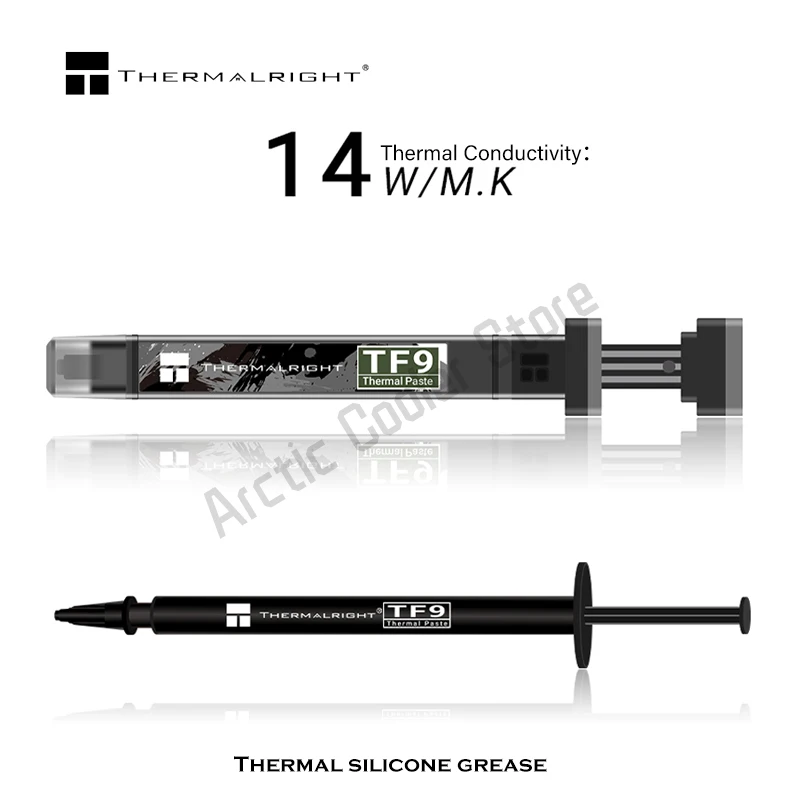 Thermalright TF9 Koelpasta Grease 14W/Mk Voor Amd Intel Cpu Computer Notebook Vga Gpu Compound Heatsink Gips 1.5G 2.9G