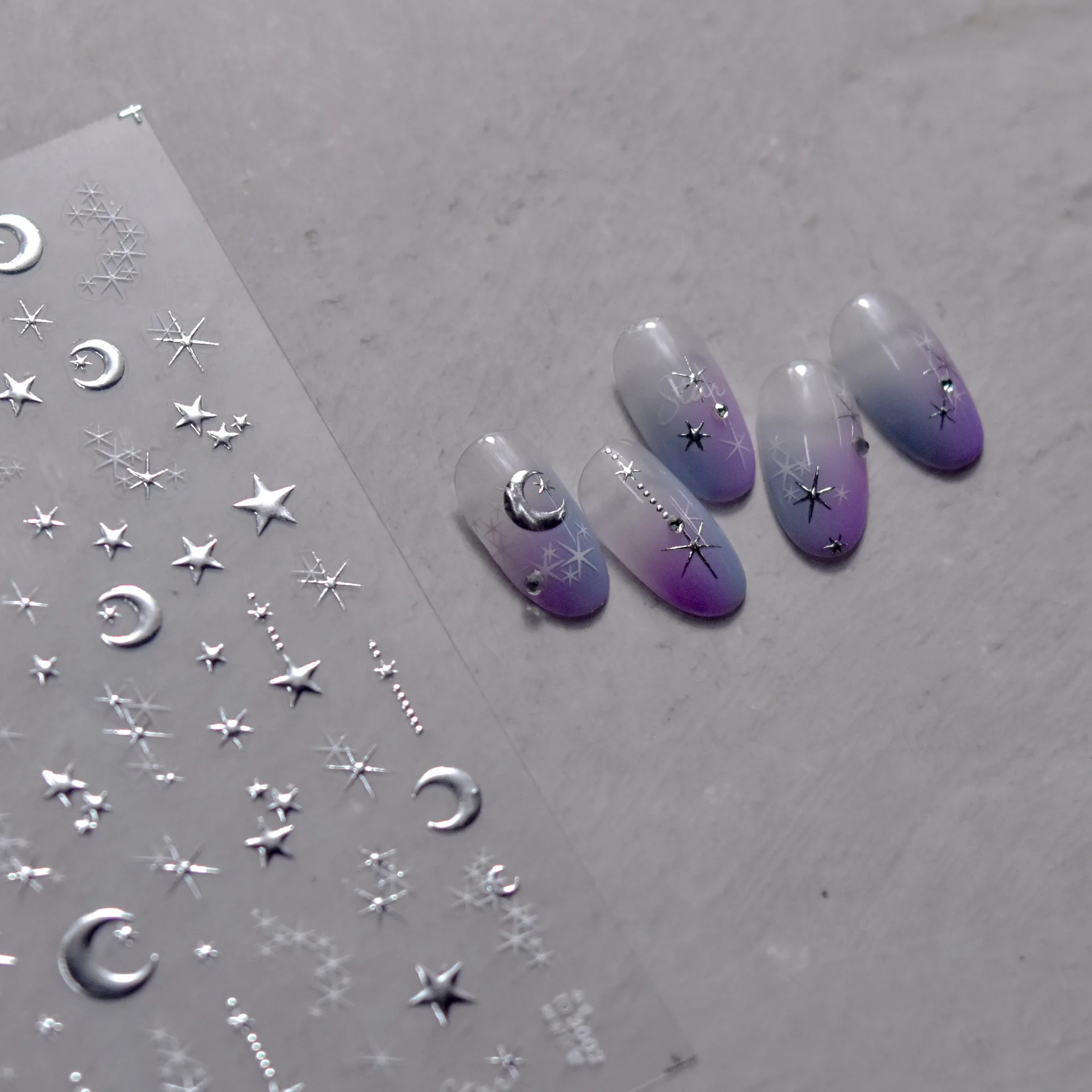 ملصقات أظافر ثلاثية الأبعاد بت - مراجعة Nail Art Gold وسعره