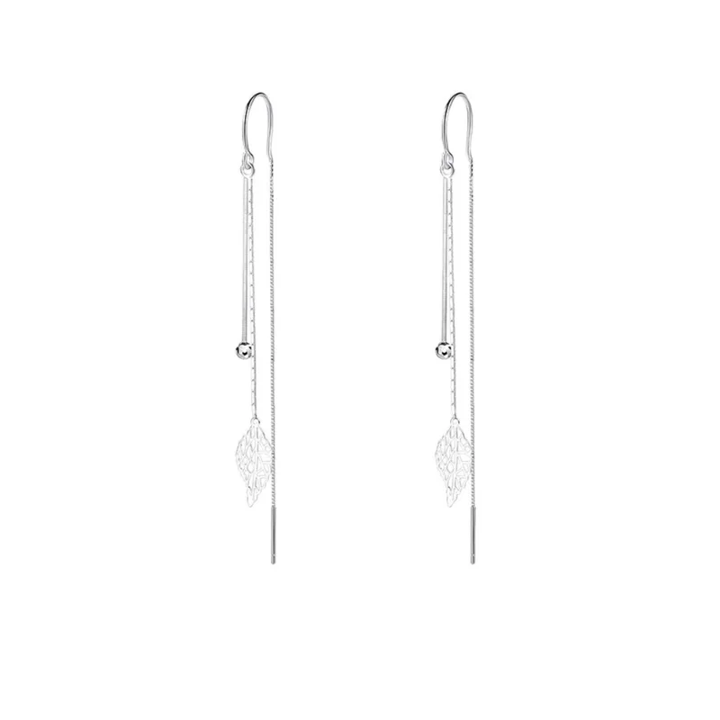 VOQ-Boucles d'oreilles pendantes en argent pour dames, boucles d'oreilles en forme de gland, cadeau de bijoux, mode de mariage, document, cuir chevelu