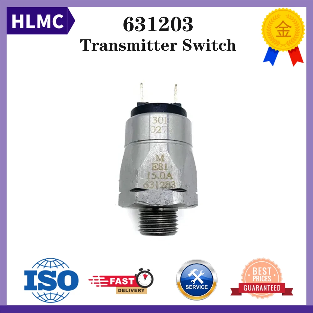 Excavator Electrical Parts Excavator Engine Pressure Sensor 30B0273 High And Low Transmitter Switch 631203