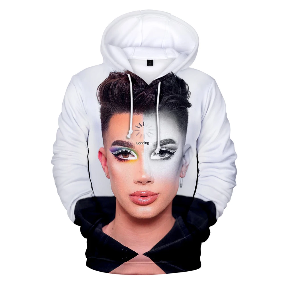 

Popular Comfortable Humor Internet Celebrities James Charles 3D print Hoodies Men/Women Sweatshirt Adult/Child Casual Pullovers