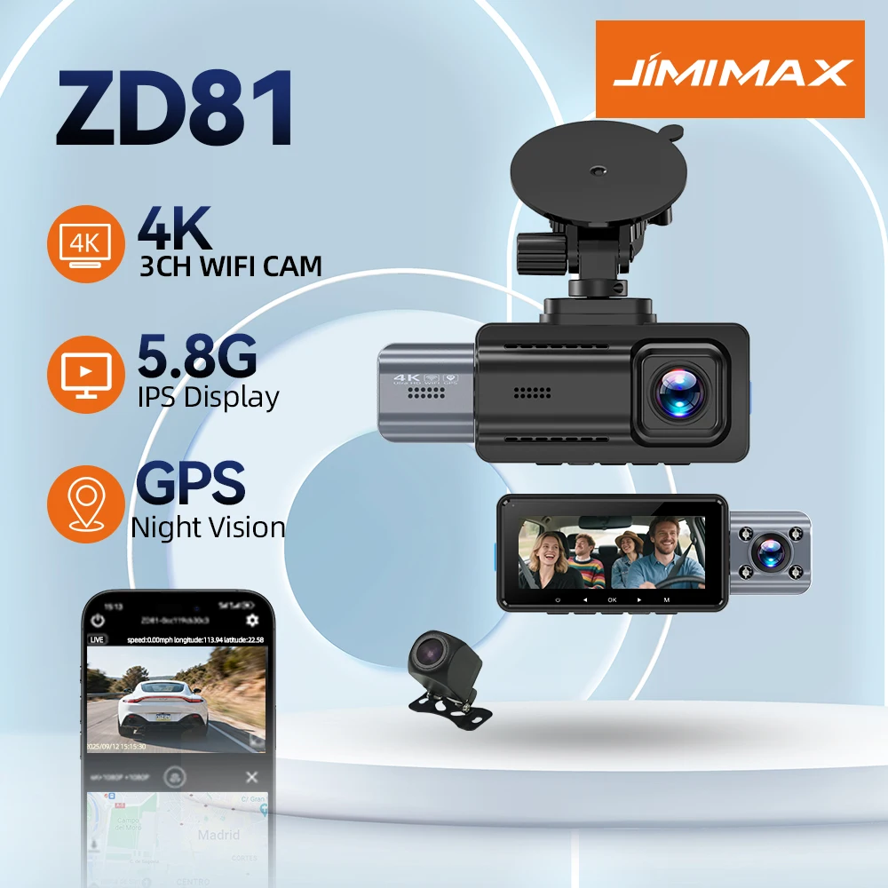 Jimimax ZD81 3CH 4K… - image