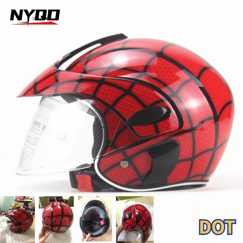 Motorcross Motorhelm Voor Kinderen Comfortabele Moto \'S Beschermende Kartonnen Veiligheidshelmen