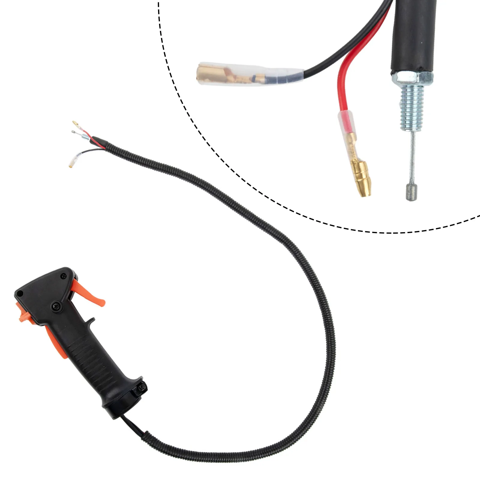 Enhance Your Brushcutting Experience with a Throttle Grip Replacement for Timbertech MS2TL52 Brushcutter Trimmer