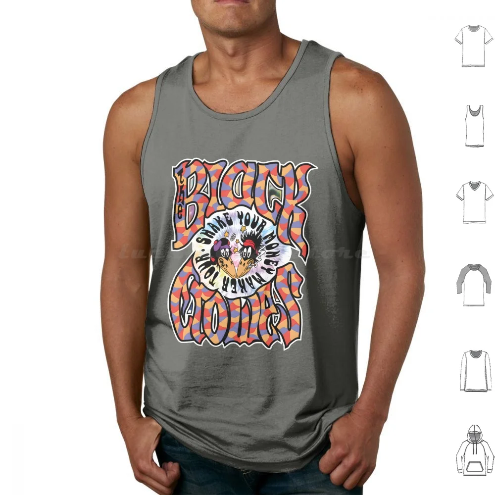 Shake Your Money Maker Tank Tops Vest Sleeveless American Band Music 2020 Black Crowes Official Videos She Talks To Angels