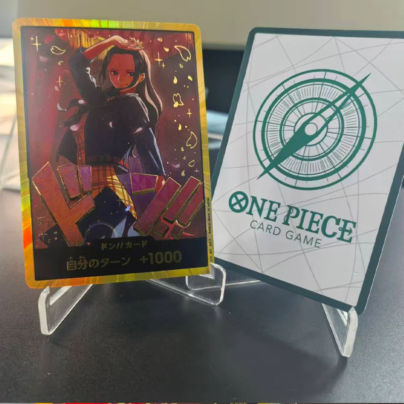 مجموعة بطاقات أبطال قطعة واحدة ذاتية الصنع إصدار خاص Eb-03 بطاقة دون نيكو روبن دون! مجموعة إضافية من بطاقات الرسوم المتحركة اليابانية #5