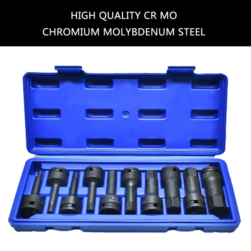 Pneumatics Air Operated Hexagonal Socket Set for DIY Projects and Furniture Assembly