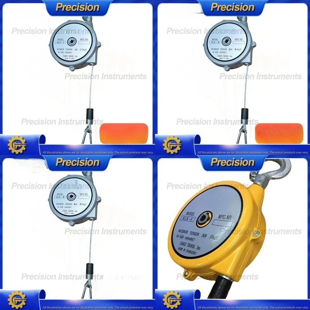 2026 Electric Screwdriver with Self Locking Spring Balancer Mini 3 5 9KG Retractable Tensioner Tool for Precision Work