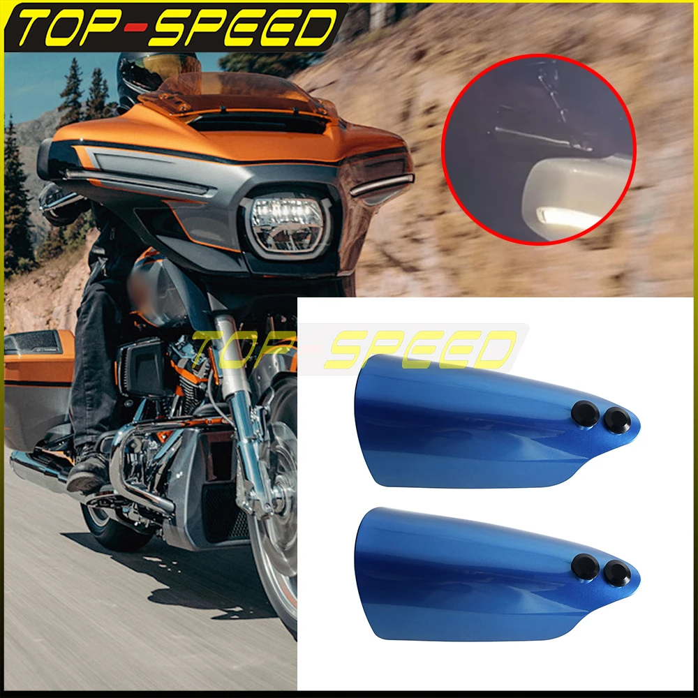 PC Handguards Aluminum Mounting Hardware Performance Bagger Hand Guards For Harley Touring Street Glide LImited CVO ST 2023-2026